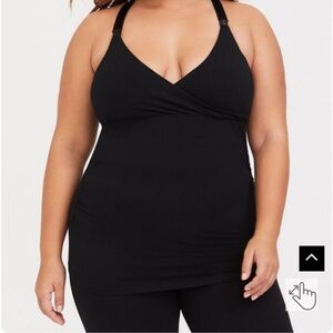 Torrid Black Nursing Cami Size 3